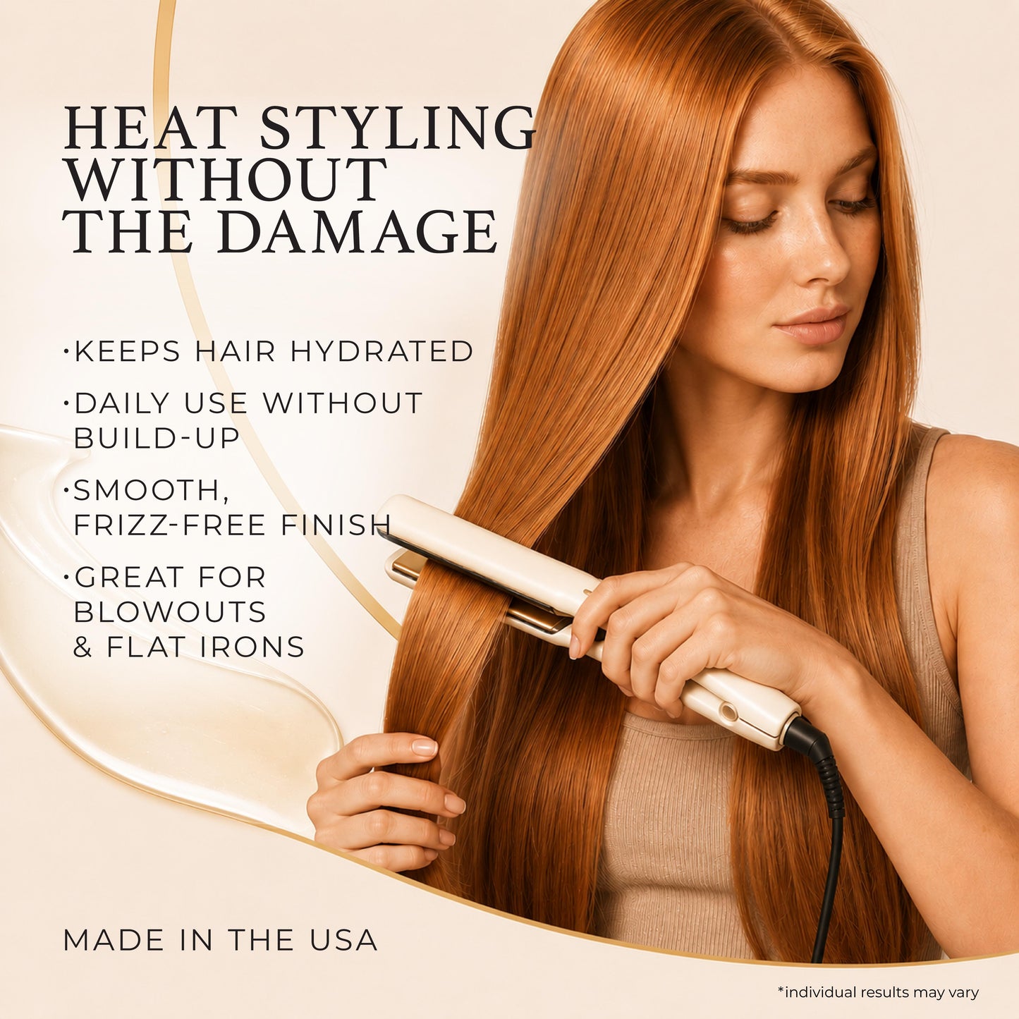 EPHIX Luxe Serum - Detangle Anti-Frizz, Heat Protectant